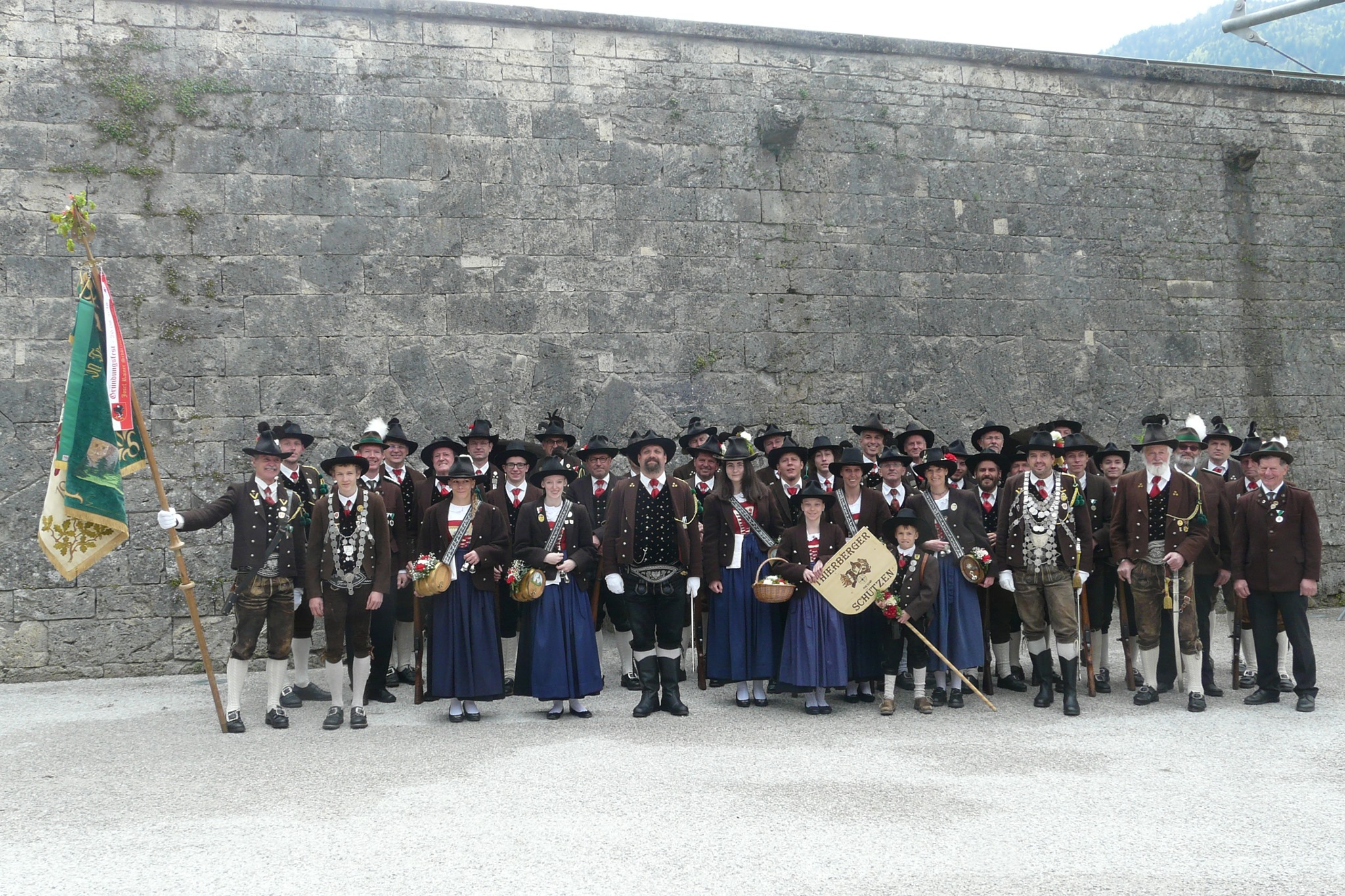 Die Kompanie auf der Festung